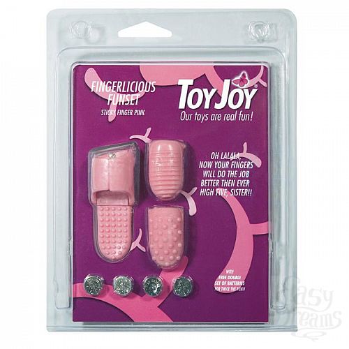  2     FINGERLICIOUS FUNSET VIBR. PINK 9329TJ