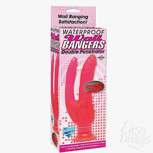 Фотография 2:  Анально-вагинальный вибратор с присоской Wall Bangers Фотография 2  Анально-вагинальный вибратор с присоской Wall Bangers