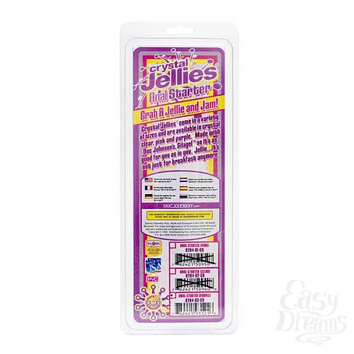  2   Cristal Jellies Anal Starter 6  0284-03CDDJ