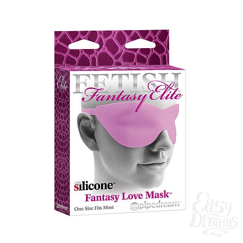  3   FF ELITE FANTASY LOVE MASK PINK  454911PD