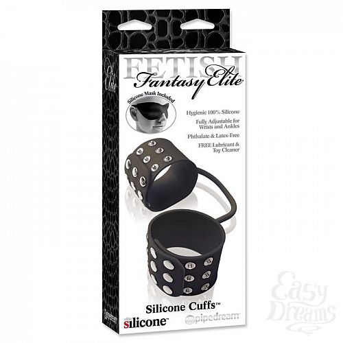  1:    FF ELITE - SILICONE CUFFS BLACK 457023PD