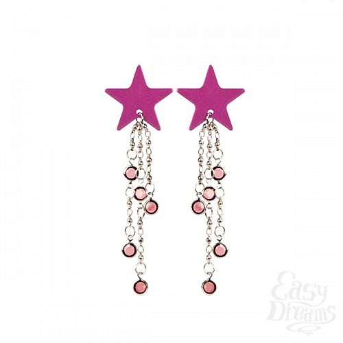  2     Body Charms Stars Pink 2613-40CDSE