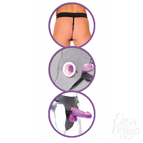  3   Fetish Fantasy Delight Hollow Purple 183512PD