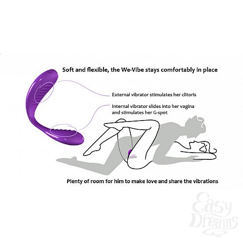  5  WE-VIBE-3  Purple-,  