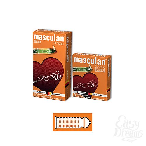  2  Masculan Classic 3 , 10  *10.    