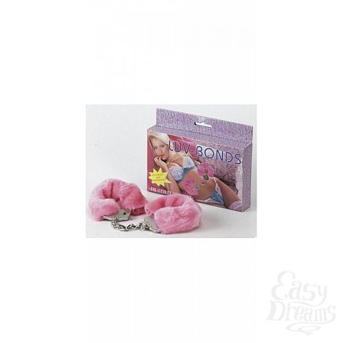  1:      LOVE CUFFS PINK PLUSH