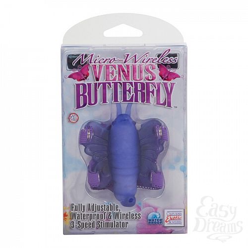  2     MICRO WIRELESS VENUS BUTTERFLY PRPL