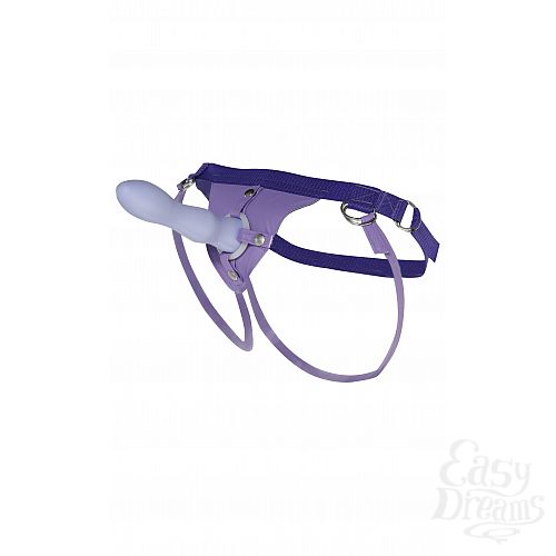  1:   Silicon Strap-on Purple 377212PD