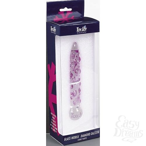  2    GLASS WORXX DIAMOND DAZZLER PURPLE, 17 