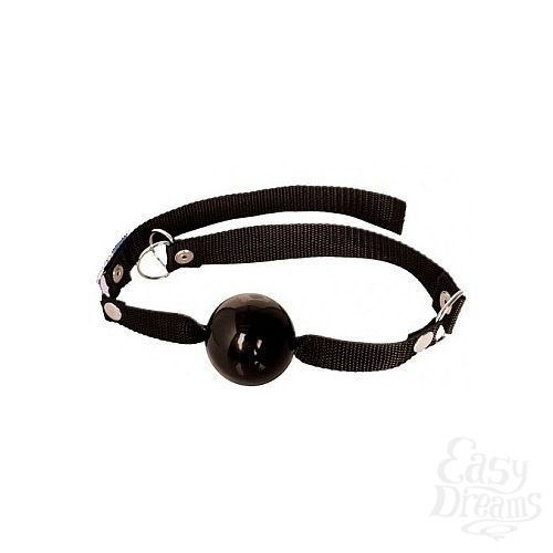 Фотография 1:  Кляп Beginner s Ball Gag Black, Черный Фотография 1:  Кляп Beginner s Ball Gag Black, Черный