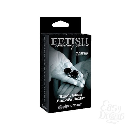 1:    Medium Black Glass Ben-Wa Balls   