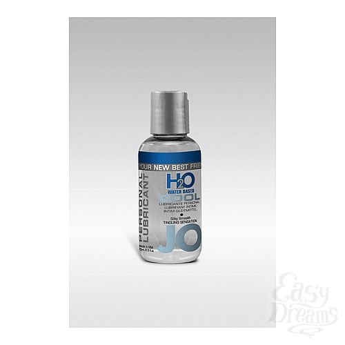  1:       JO Personal Lubricant H2O COOL, 2.5 oz (75 )