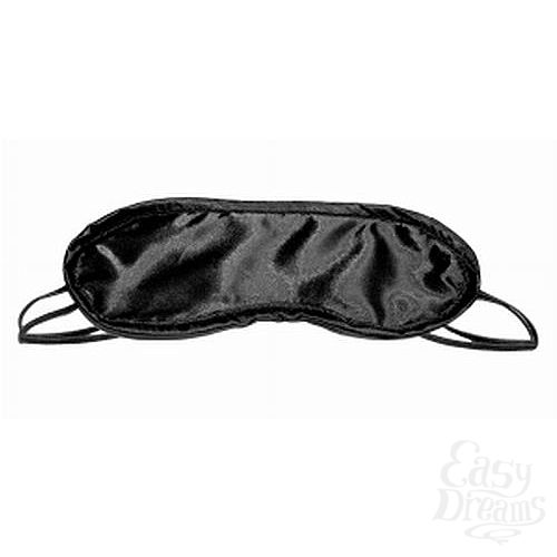  5     Satin Blindfold - Grey, OS, 