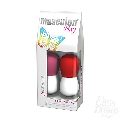  1:    -   2   Masculan Play K-Balls  58 + 72      Masculan Play   ,       .