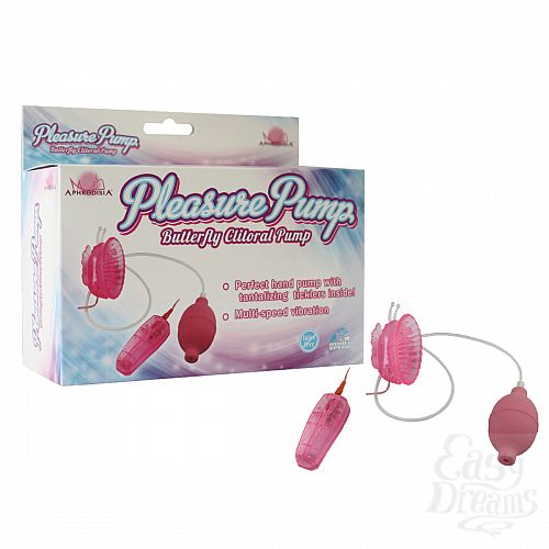  2      Pleasure Pump- Butterfly Clitoral 54002-purpleHW