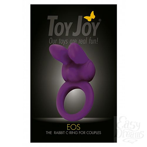 Фотография 4:  Кольцо со стимулятором клитора Eos The Rabbit C-Ring , Синий Фотография 4  Кольцо со стимулятором клитора Eos The Rabbit C-Ring , Синий