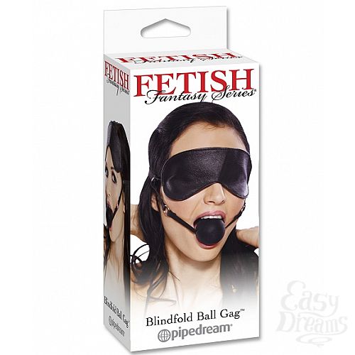 Фотография 2:  Кляп-шарик на регулируемых ремешках в комплекте с маской на глаза Фотография 2  Кляп-шарик на регулируемых ремешках в комплекте с маской на глаза