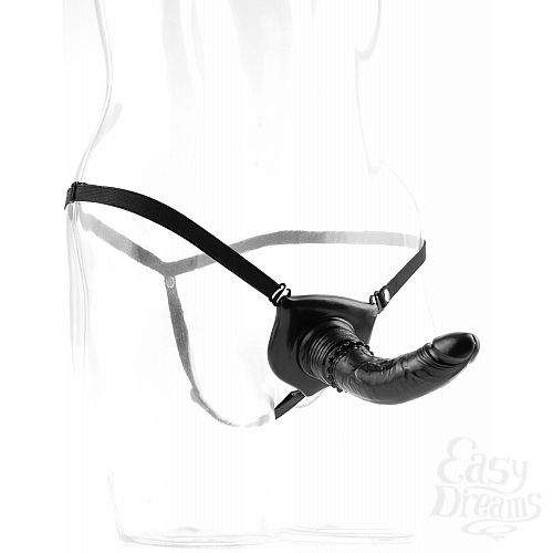 Фотография 5:  Страпон женский с гибким хребтом G-Spot, без вибрации Фотография 5  Страпон женский с гибким хребтом G-Spot, без вибрации