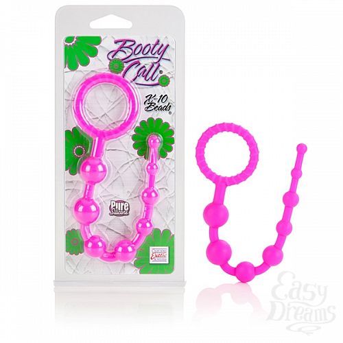  1:    Booty Call X-10 Beads Pink 1197-05CDSE