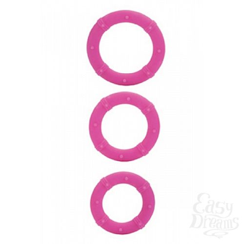  2     Posh Silicone Love Rings 