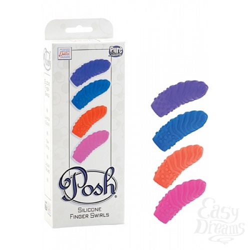 ���������� 1:  ����� Posh Silicone Finger Teasers Swirls: ������ ������� �� ����� �� ��������