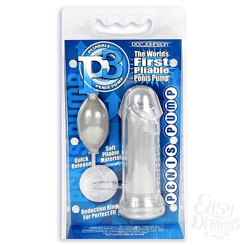  2    P3 Penis Pump Clear 0661-02 CD DJ