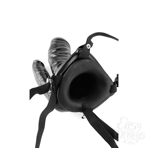  4   FF 6 Double Penetrator Hollow Black 338423PD