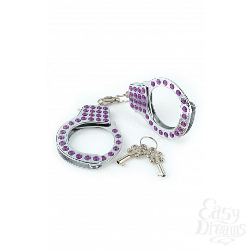 2     FF FANCY CUFFS PURPLE 381412PD