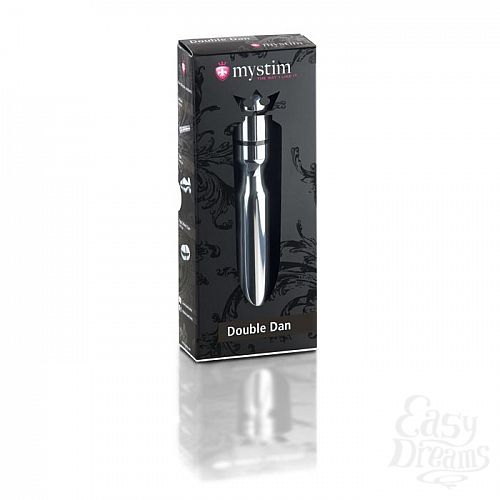  2      MYSTIM DOUBLE DAN ALU DILDO 46130