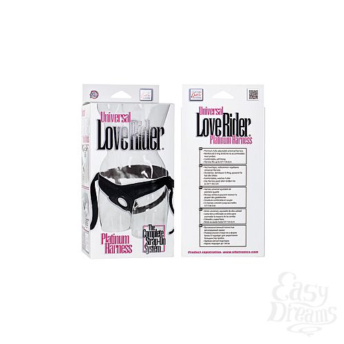 Фотография 3:  Крепление для страпона Universal Love Rider Platinum Harness для крепления фаллоимитаторов черные Фотография 3  Крепление для страпона Universal Love Rider Platinum Harness для крепления фаллоимитаторов черные