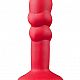    SHOVE UP 5INCH SILICONE BUTT PLUG RED.   .