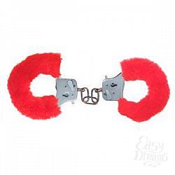     FURRY FUN CUFFS RED PLUSH
