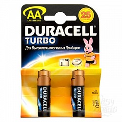   AA Duracel Turbo LR6 2 