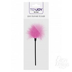     SEXY FEATHER TICKLER PINK 10231TJ