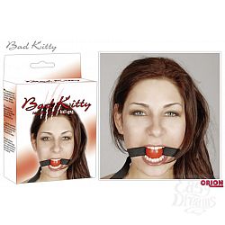 Красный кляп-шар Bad Kitty Gag   Красный кляп-шар Bad Kitty Gag