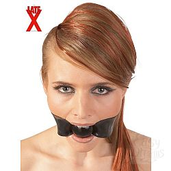 BDSM- кляп Latex black  BDSM- кляп Latex black