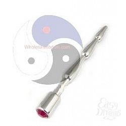         Rider jewel Plug with red jewel - 11,6 .