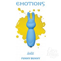 "LOLA TOYS"   Emotions Funny Bunny  blue 4007-01Lola