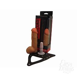 Страпон Харнес в подарочной упаковке, 17,8 см., Телесный Страпон Харнес в подарочной упаковке, 17,8 см., Телесный