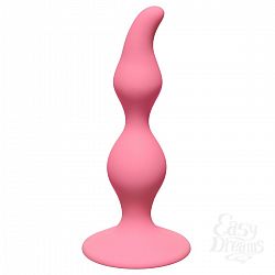     Curved Anal Plug Pink - 12,5 .
