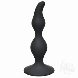    Curved Anal Plug Black 4105-03Lola