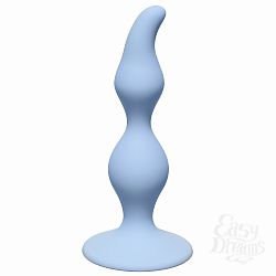    Curved Anal Plug Blue 4105-02Lola