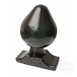  ׸���� �������� ������ All Black Gijs Butt Plug - 19 ��.