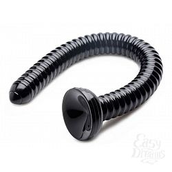  Hosed Ribbed Anal Dildo -   , 50.83.8. 