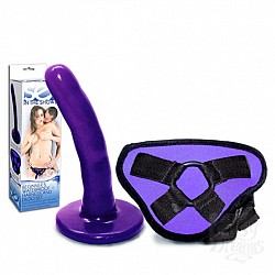Страпон Beginners Harness & Dildo Set.  Страпон Beginners Harness & Dildo Set.