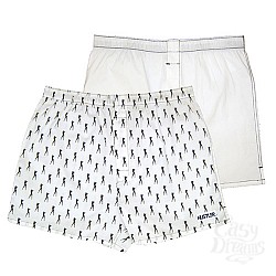  ���� ����� ������� ������-������ HUSTLER HUW-1007WHTXL (150)