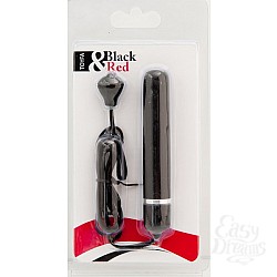 Черный водонепроницаемый вибратор. 9,5 см. Черный водонепроницаемый вибратор. 9,5 см.