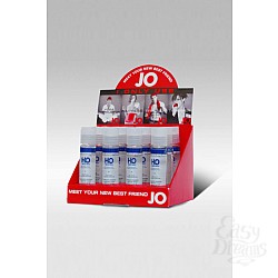 Набор охлаждающих лубрикантов на водной основе JO H2O COOL 12х30мл в боксе  Набор охлаждающих лубрикантов на водной основе JO H2O COOL 12х30мл в боксе