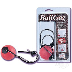 Кляп с резиновым шаром BALL GAG 2740-00 CD SE  Кляп с резиновым шаром BALL GAG 2740-00 CD SE