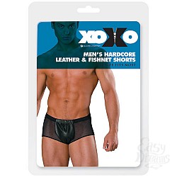 Мужские боксеры с кожаной вставкой 33-800XO  Мужские боксеры с кожаной вставкой 33-800XO